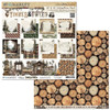 OakridgeStores.com | 49 and Market - Timber And Tweed - Collection Pack 12 x 12 inches - DTT-34592 786724934592