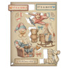 OakridgeStores.com | Stamperia Intl - Baby - Wooden Shapes - A5 Sheet - KLSP193