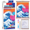 OakridgeStores.com | Faber-Castell - The Great Wave - Paper Scroll Painting Kit - FC14611 092633324233