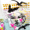 OakridgeStores.com | Dina Wakley - Let It Fly - Birds and Face - Media Cling Stamps 6 x 9 inches - MDR87793 789541087793