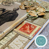 OakridgeStores.com | Craft Consortium - Used Stamps - The Collector Rub-On Transfers, 2 Sheets - CERUBT002