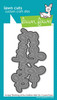 OakridgeStores.com | Lawn Fawn - Scripty Thinking of You Outline - Lawn Cuts Custom Craft Die - LF4049 783385669238