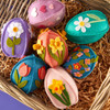 OakridgeStores.com | Spellbinders - 3D Eggs & Flowers - Felt Decor Etched Dies by Sandi MacIver - S5-752 810205711294