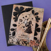 OakridgeStores.com | Spellbinders - Block Print Virgo - BetterPress Registration Press & Foil Plates - BPR-045 810176109137