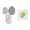 OakridgeStores.com | Hero Arts - Happy Easter - Letterpress + Foil & Cut Set - HC107 085700951340