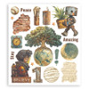 OakridgeStores.com | Stamperia Intl - A New Beginning - Assortment Rub-On Transfers, 8 x 9 inches, 6 Pack - DFLRBXG03