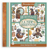 OakridgeStores.com | Stamperia Intl - A New Beginning - Junk Journal & Rub On Bundle - ZBNL34