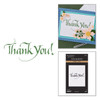 OakridgeStores.com | Spellbinders - Upright Italic Thank You! - Press + Foil Plate - BP-356 810205711744