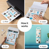 OakridgeStores.com | Cricut - White Holographic - Printable Waterproof Sticker Set, 5 pc - 2011885 093573626036