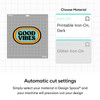 OakridgeStores.com | Cricut - US Letter, Transparent - Printable Iron-On For Dark Fabrics, 3 Sheets - 2011741 093573494550