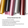 OakridgeStores.com | Cricut - Black - Smart Iron-On Glitter Matless Heat Transfer Vinyl 3FT - 2011649 093573796760