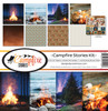 OakridgeStores.com | Reminisce - Campfire Stories - 12 x 12 Scrapbook Paper Collection Kit - CST-200 840310211006