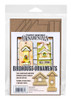 OakridgeStores.com | Stampers Anonymous - Birdhouse Ornaments - Ornamentals Embellishment Boards - CBORN01 608870506716