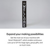 OakridgeStores.com | Cricut - Smart Vinyl Permanent, Black - Matless Adhesive Vinyl Roll 21 ft - 2011843 093573568633