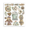 OakridgeStores.com | Stamperia Intl - Gardens of Time - Rub-On Transfers Selection 8 x 9 inches, 6/Pkg - DFLRBXG04