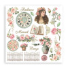 OakridgeStores.com | Stamperia Intl - House of Roses - Assortment Rub-On Transfers 6.1 x 6.1 inches, 6/Pkg - DFLRBX13