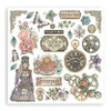 OakridgeStores.com | Stamperia Intl - Gardens of Time - Assortment Rub-On Transfers 6.1 x 6.1 inches, 6/Pkg - DFLRBX11