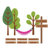 OakridgeStores.com | Spellbinders - Trails End - Etched Dies - Summer Camp Collection by Allison Frazier - S5-739 810205711058