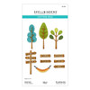 OakridgeStores.com | Spellbinders - Trails End - Etched Dies - Summer Camp Collection by Allison Frazier - S5-739 810205711058