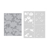 OakridgeStores.com | Hero Arts - Lotus Field - Letterpress + Foil Plate & Stencil Bundle - WB1196 857009518216