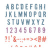 OakridgeStores.com | Sizzix - Typography by Seth Apter - Thinlits Dies 43 Pack - 667050 630454293682