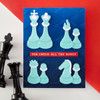 OakridgeStores.com | Spellbinders - Harlequin - 3D Embossing Folder - Checkmate Collection - E3D-175 810205712116