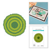 OakridgeStores.com | Spellbinders - Ripped Edge Circles - Etched Dies by Lisa Horton, Summertime Collection - S4-1511 810205711171