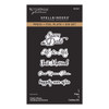 OakridgeStores.com | Spellbinders - Wedding Sentiments - Press + Foil Plate & Die Set - Classic Mouse Wedding - BP-367 810205712291