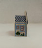 RESALE SHOP - VTG Handmade Needlepoint Blue and Pink Home Dollhouse - BABE-BLUEANDPINKHOME-NS5981
