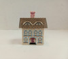 RESALE SHOP - VTG Handmade White Home Minature House - no scale - BABE-WHITEHOME-NS5978
