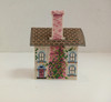 RESALE SHOP - VTG Handmade White Home Minature House - no scale - BABE-WHITEHOME-NS5978