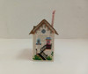 RESALE SHOP - VTG Handmade White Home Minature House - no scale - BABE-WHITEHOME-NS5978