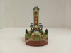 RESALE SHOP - VTG International Resourcing Liberty Falls Bell Tower #AH333 -non-working music - BABE-LIBERTYFALLSTOWER-U5961