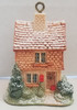 RESALE SHOP - VTG Lilliput Lane Mistletoe Cottage Ornament 1992 - BABE-MISTLETOE-LN6145