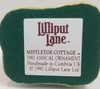 RESALE SHOP - VTG Lilliput Lane Mistletoe Cottage Ornament 1992 - BABE-MISTLETOE-LN6145
