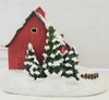 RESALE SHOP - VTG Hawthorne Rockwell Home for Holiday "Christmas Eve at The Studio" Barn#4224A - BABE-STUDIO4224-LN6132