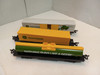 RESALE SHOP - Lionel John Deere Train Cars From Battery Set, CARS ONLY - STORE-JD1-U6076