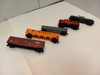 RESALE SHOP - Lot Of 5 HO Scale Tyco Train Cars- Beginner Set! Great Shape! - WINO-TYCO1-U6039