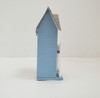 RESALE SHOP - VTG Blue and Pink Dollhouse for Dollhouse 1:144 scale - BABE-BLUEMINIDOLLHOUSE-NS6224