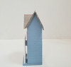 RESALE SHOP - VTG Blue and Pink Dollhouse for Dollhouse 1:144 scale - BABE-BLUEMINIDOLLHOUSE-NS6224