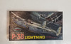 RESALE SHOP - Aurora Scale Model Lockheed P-38 Lightning #498-50 - BOBR-498-50-NOB6920