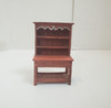 RESALE SHOP - VTG Brown 1:12 Dollhouse Kitchen Shelf - BOST-BROWNKITCHENSHELF-NS6840