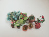 RESALE SHOP - VTG Large Lot of Mini Flowers - tubs and planters of various size- approx 1:12 - BOST-MINIFLOWERS-NS6231