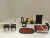 RESALE SHOP - VTG 1:12 Thomas Pacconi Classics Resin Bedroom for Dollhouse - BOST-PACCONI-LN6234