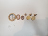 RESALE SHOP - VTG 1:12 Dollhouse pictures and lights- non-electricified - BOST-PICTURESANDLIGHTS-NS6839