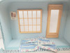RESALE SHOP - VTG 1:12 Dollhouse Shadow Box in a Storage Box with a Clip - BOST-SHADOWBOX-NS6835