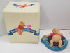 RESALE SHOP - Disney Pooh and Friends "No Rush No Fuss No Bother" Porcelain Figurine - BRMA-POOHBOTHER-NOB6775
