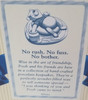 RESALE SHOP - Disney Pooh and Friends "No Rush No Fuss No Bother" Porcelain Figurine - BRMA-POOHBOTHER-NOB6775