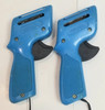 RESALE SHOP - Aurora AFX blue variable speed hand controllers HO scale slot car Untested - PEHO-BLUECTRL-U6783