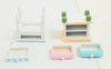 RESALE SHOP - Lot of 1/12 Dollhouse (2 and 1 Drawer) decorative Dressers (2) and end table (1) - BOST-KIDSLOT-LN7283